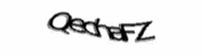 Security check image, please type the characters shown