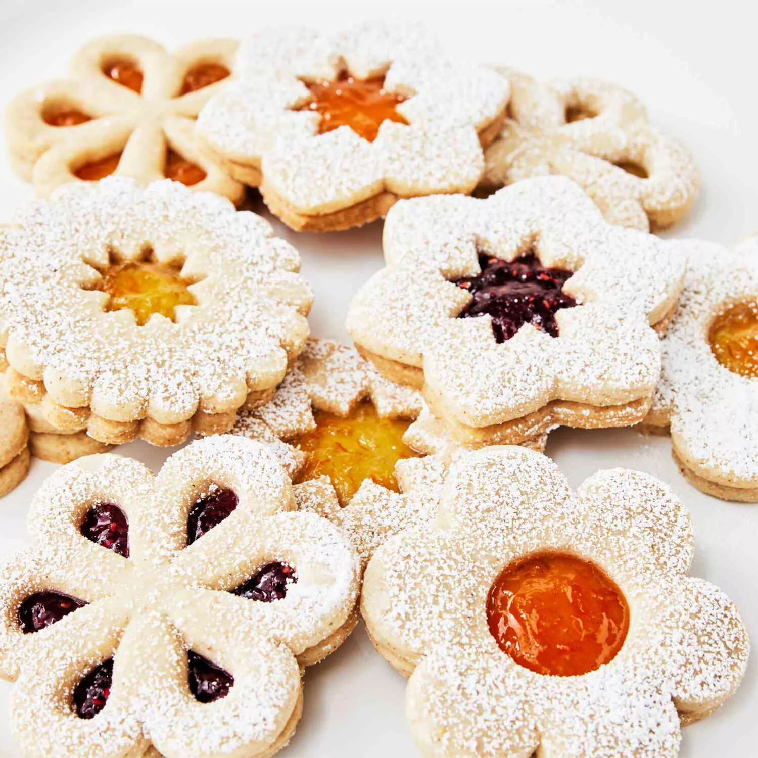 Sur La Table Flower Linzer Cookie Cutters, Set of 4