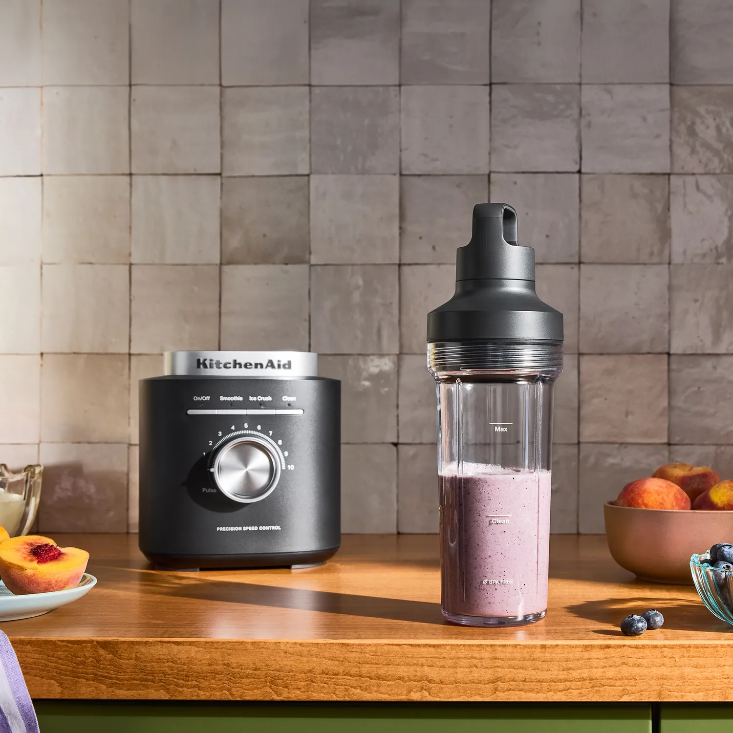 KitchenAid Pure Power Blender with Personal Blender Jar 