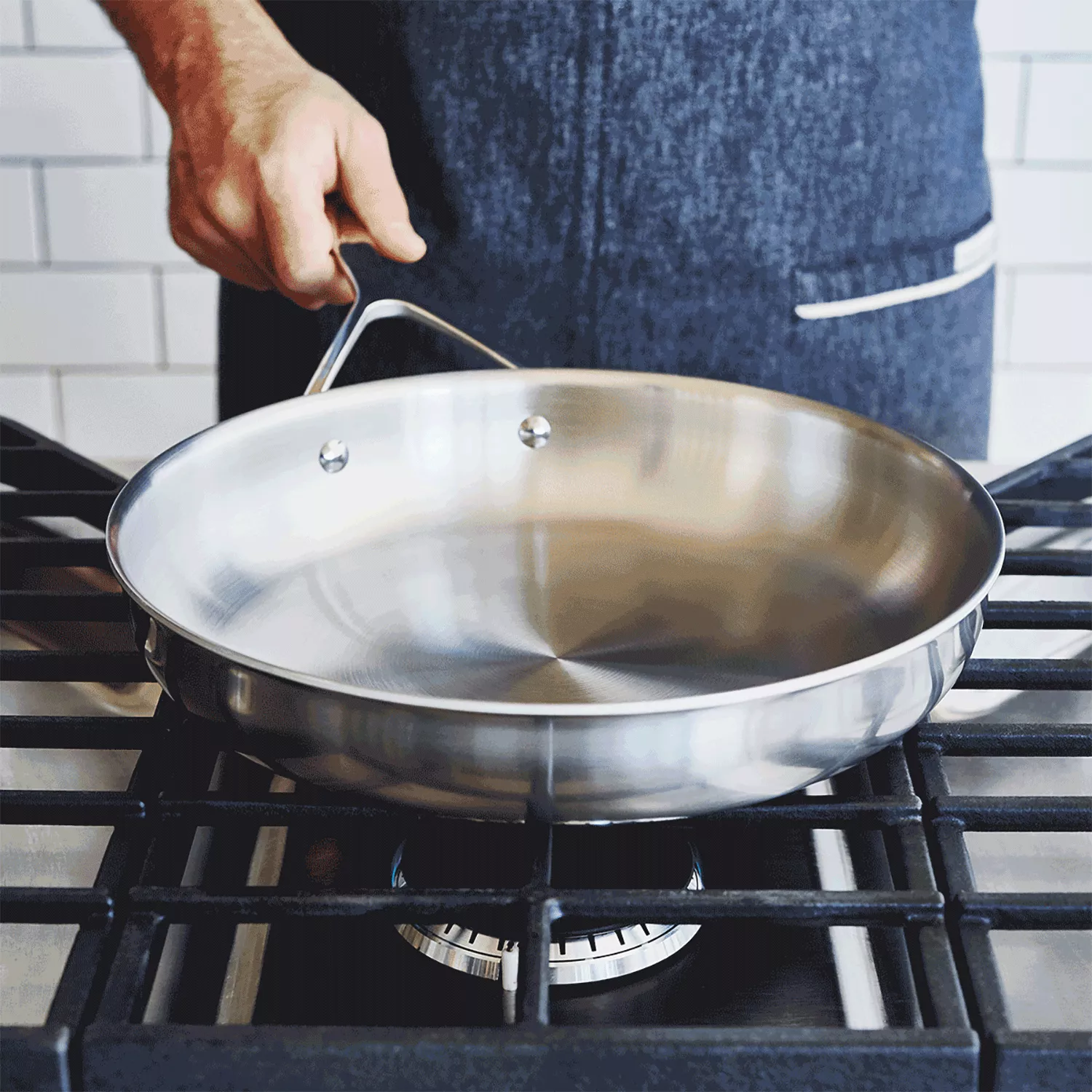 Demeyere Essential5 Stainless Steel Frying Pan 