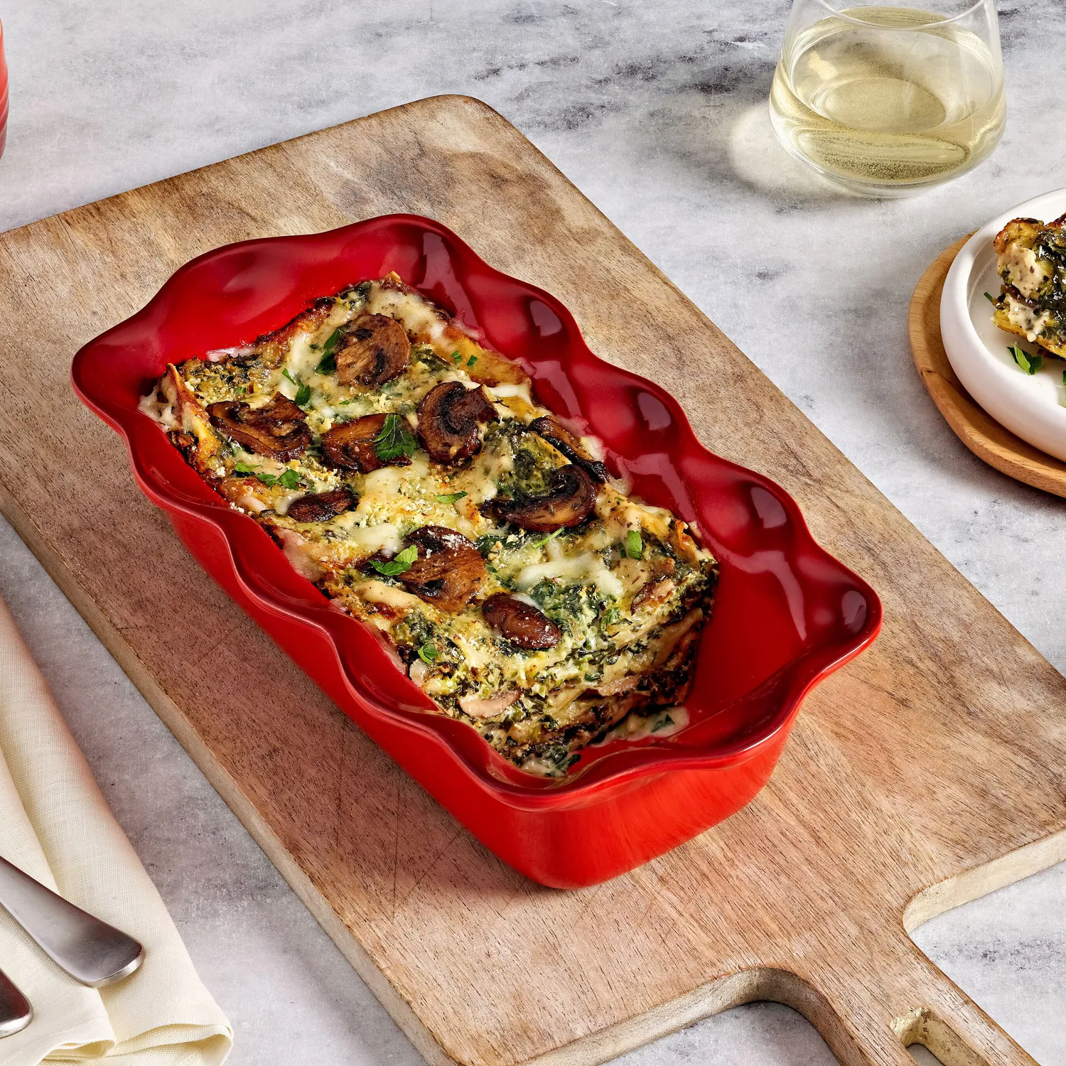 Le Creuset Heritage Fluted Loaf Pan, 9"x5"