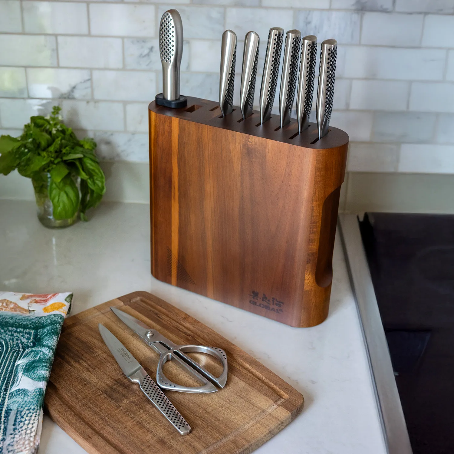 Global Kanpeki 10-Piece Knife Block Set