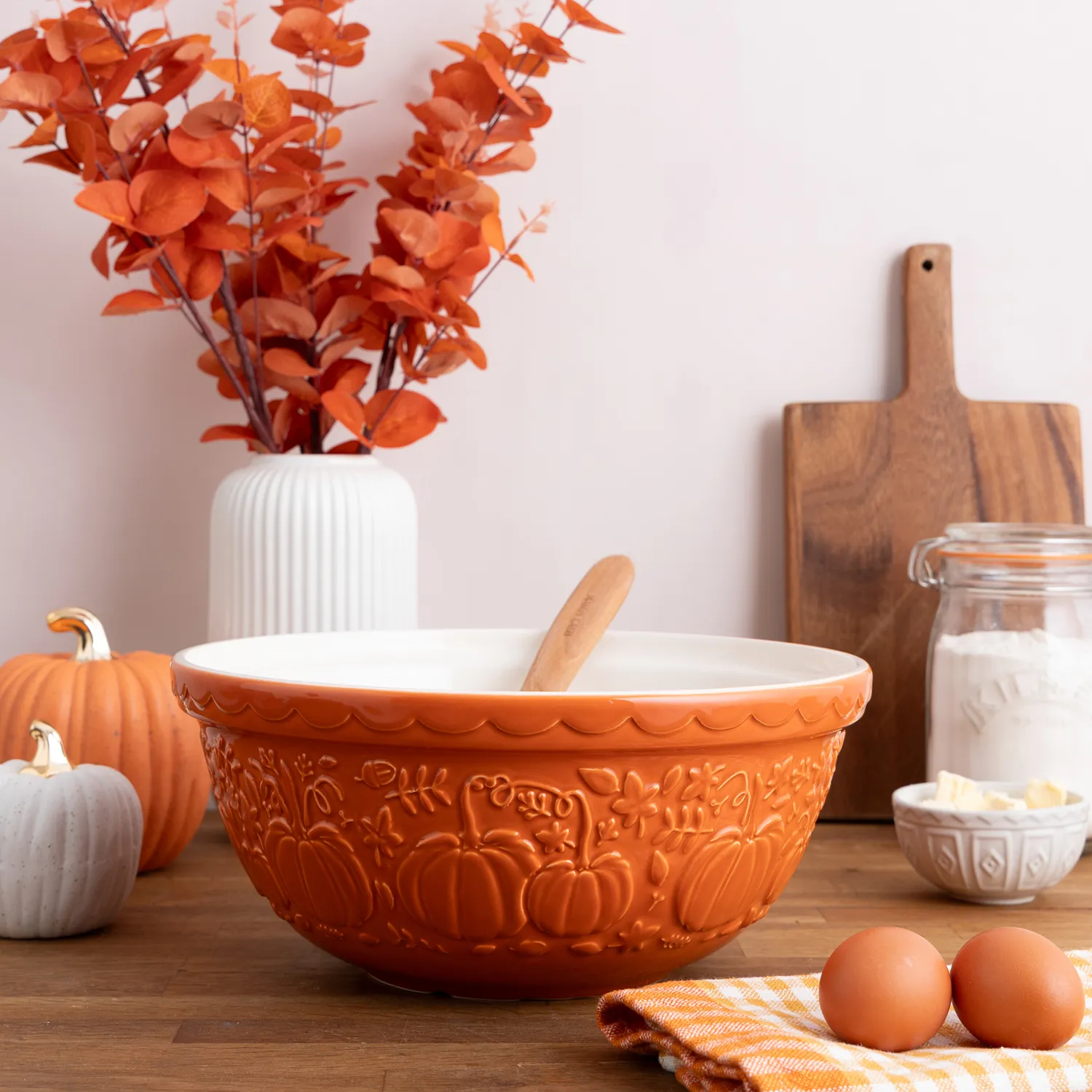 Mason Cash Pumpkin Mixing Bowl