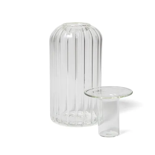 Sur La Table Bud Vase Taper Candle Holder