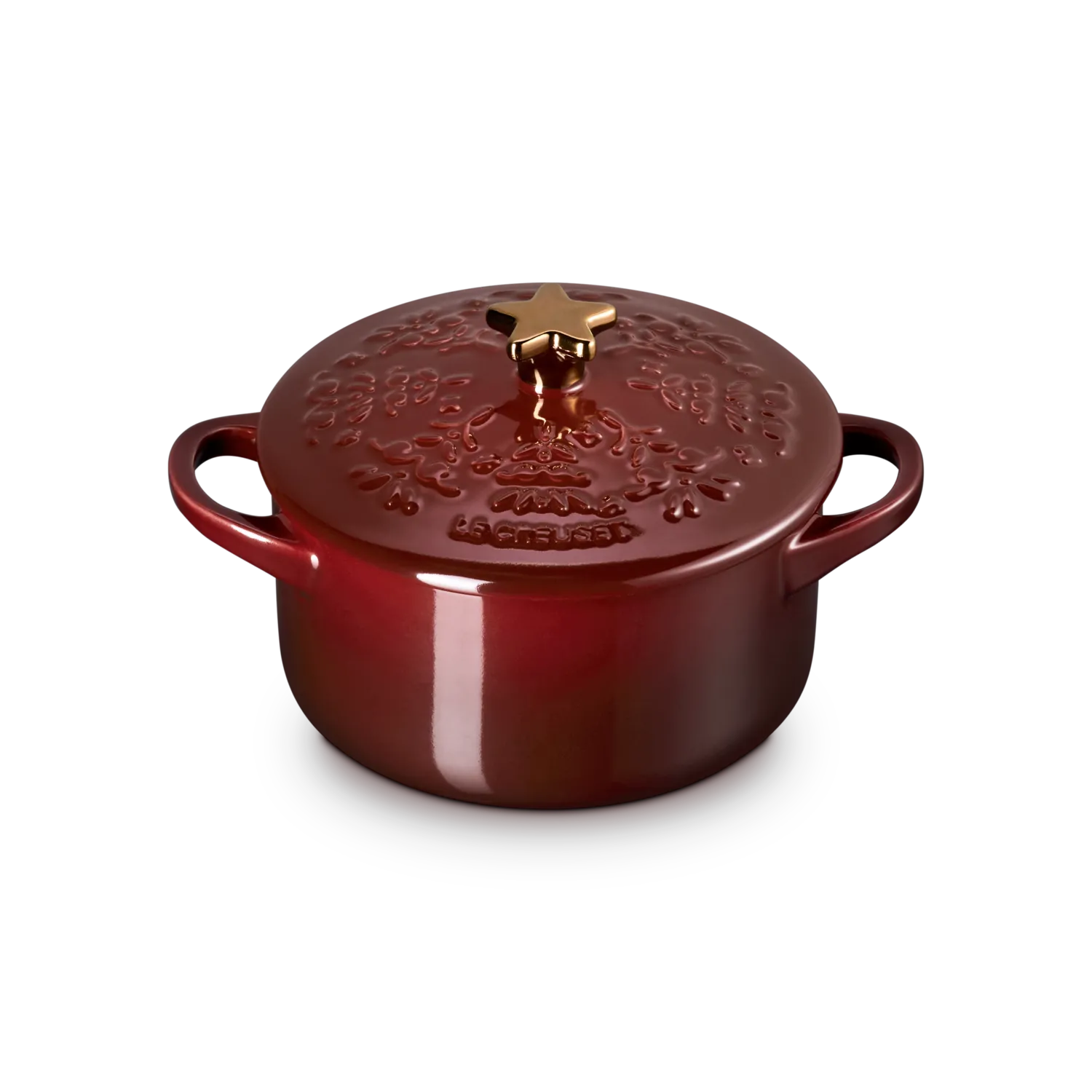Le Creuset Stoneware Mini Cocotte with Star Knob, 24 oz.