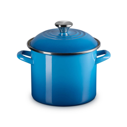 Le Creuset Enameled Steel Stockpot with Stainless Steel Knob, 6 qt.