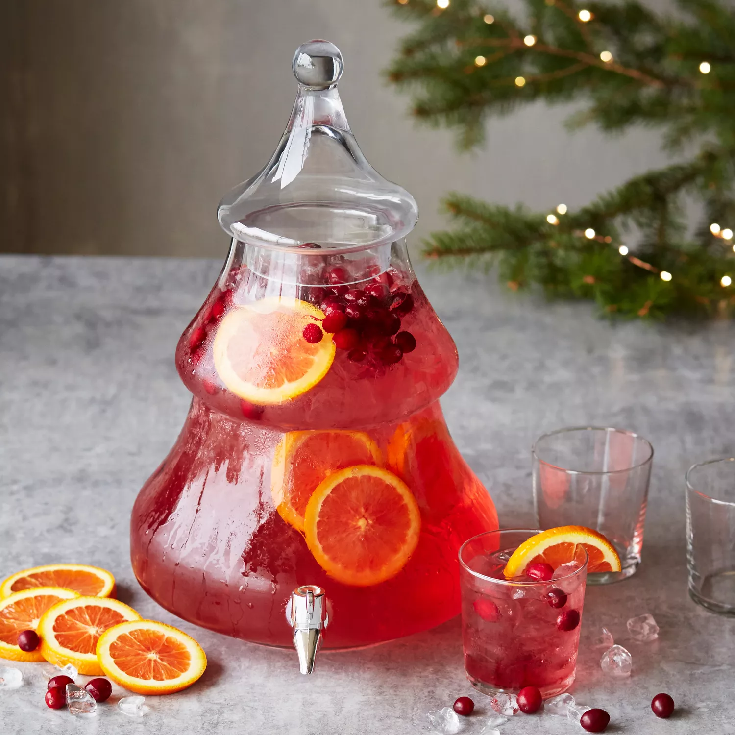Holiday Orange Cranberry Punch Recipe