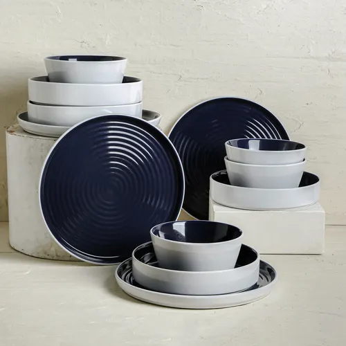 Stone Lain Elica Stoneware 12-Piece Dinnerware Set