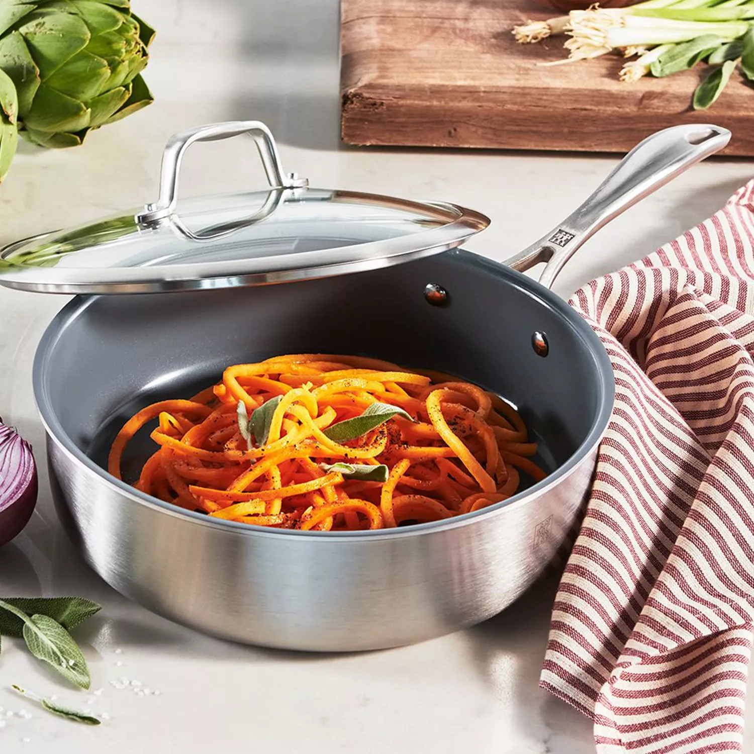 Zwilling Spirit Stainless Steel Saut&#233; Pan