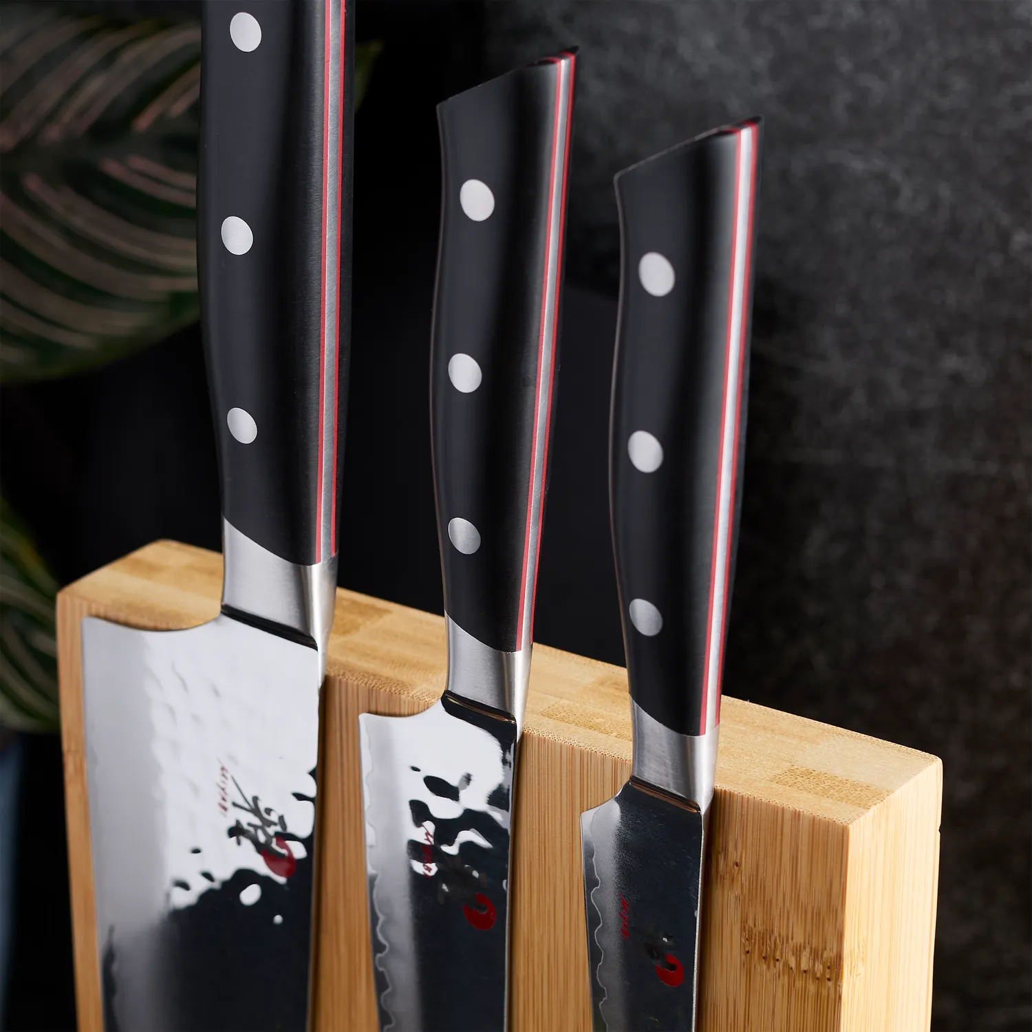 Miyabi Hisho 4-Piece Easel Knife Block Set