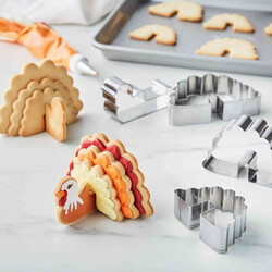 Sur La Table 3D Turkey Cookie Cutter Set