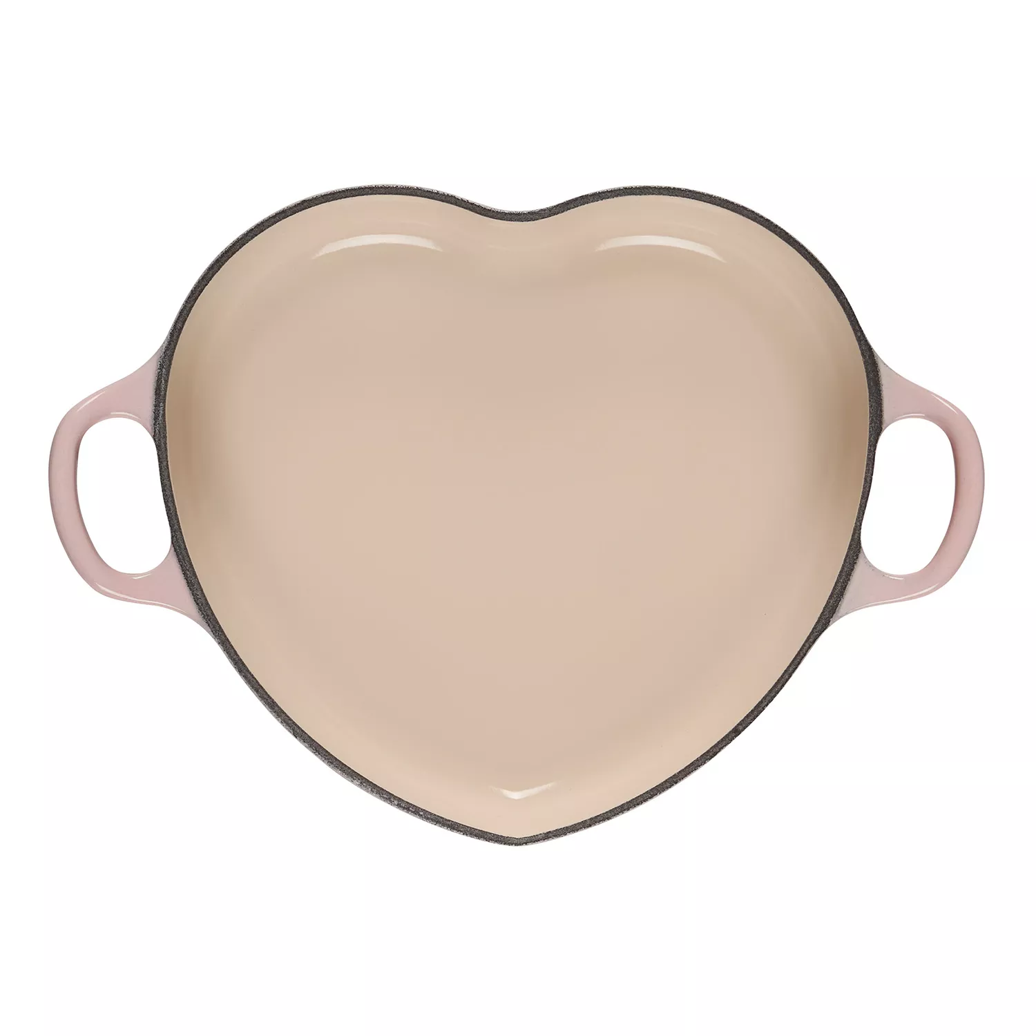 Le Creuset 2 Quart Shell Pink Heart Cocotte