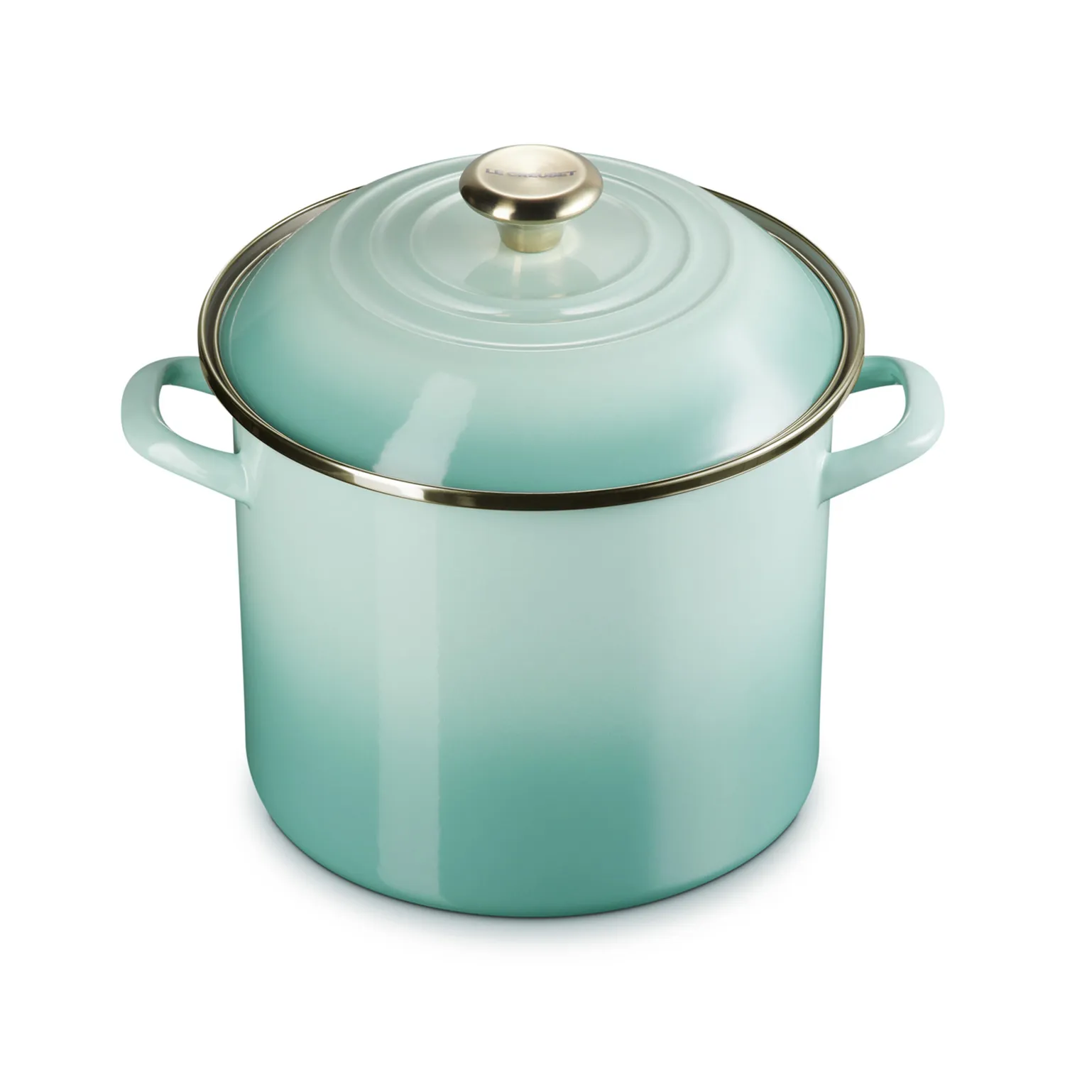 Le Creuset Enameled Steel Stockpot with Stainless Steel Knob, 10 qt.