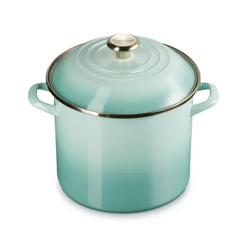 Le Creuset Enameled Steel Stockpot with Stainless Steel Knob, 10 qt.