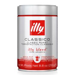 illy Ground Moka Coffee Classico, Medium Roast Love Illy coffee