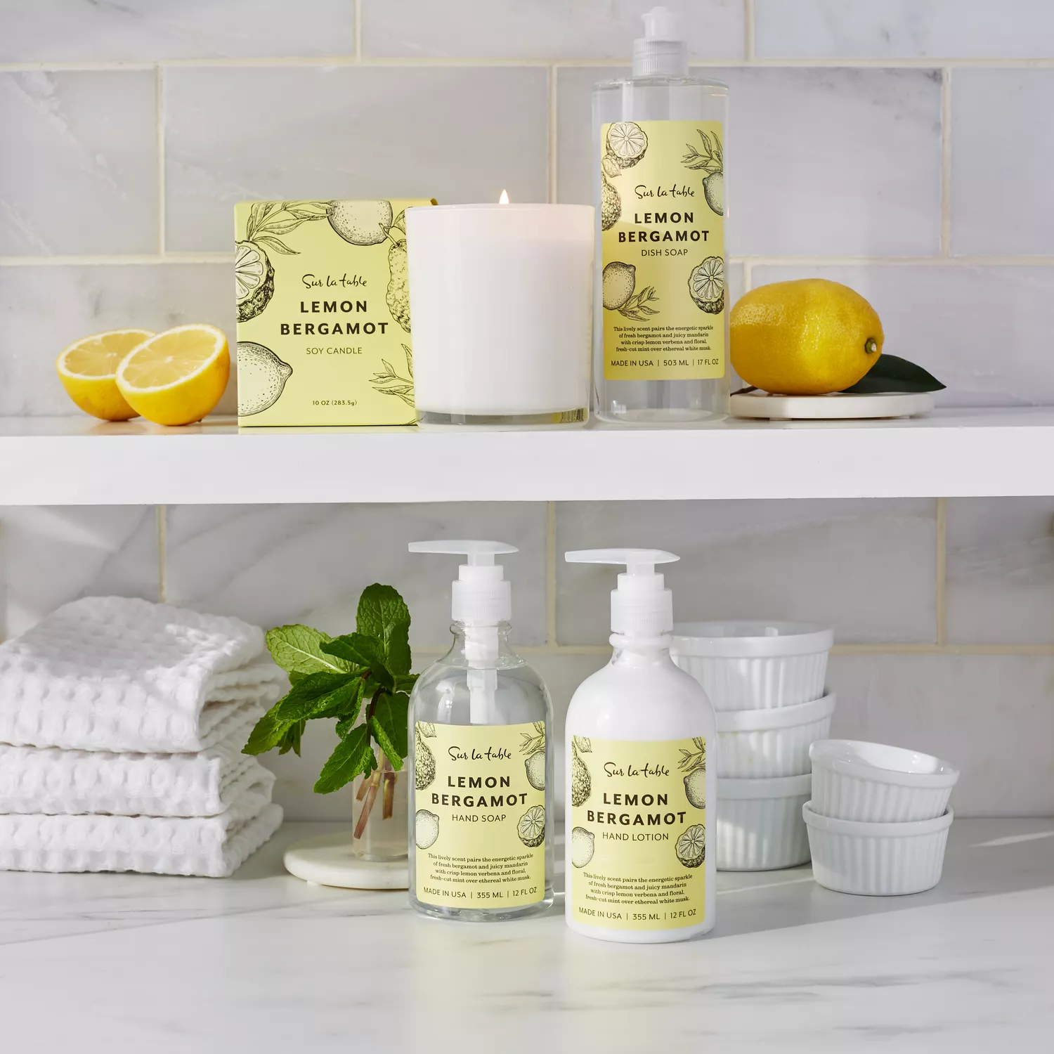 Sur La Table Lemon Bergamot Hand Soap, 12 oz.