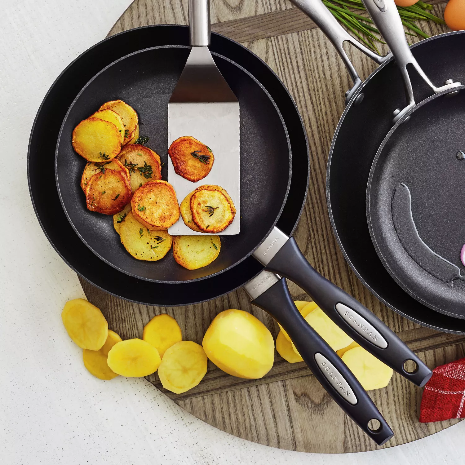 Scanpan ES5 Skillets, Set of 2, 8" and 9.5"