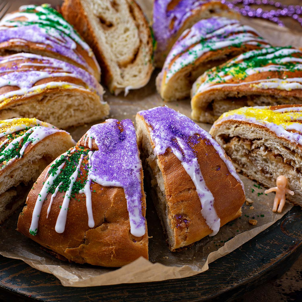 Online Prep Now, Eat Later: King Cake (Eastern Time)