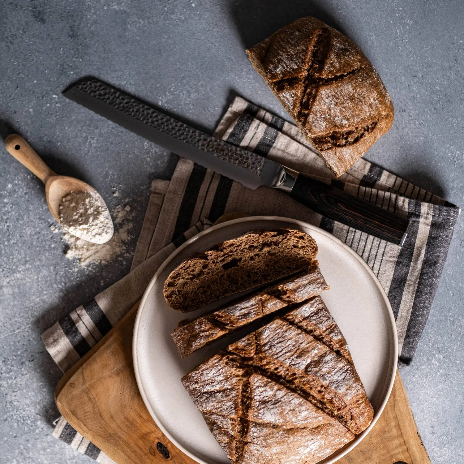 Cuisine::pro® Damashiro EMPEROR® 8" Bread Knife