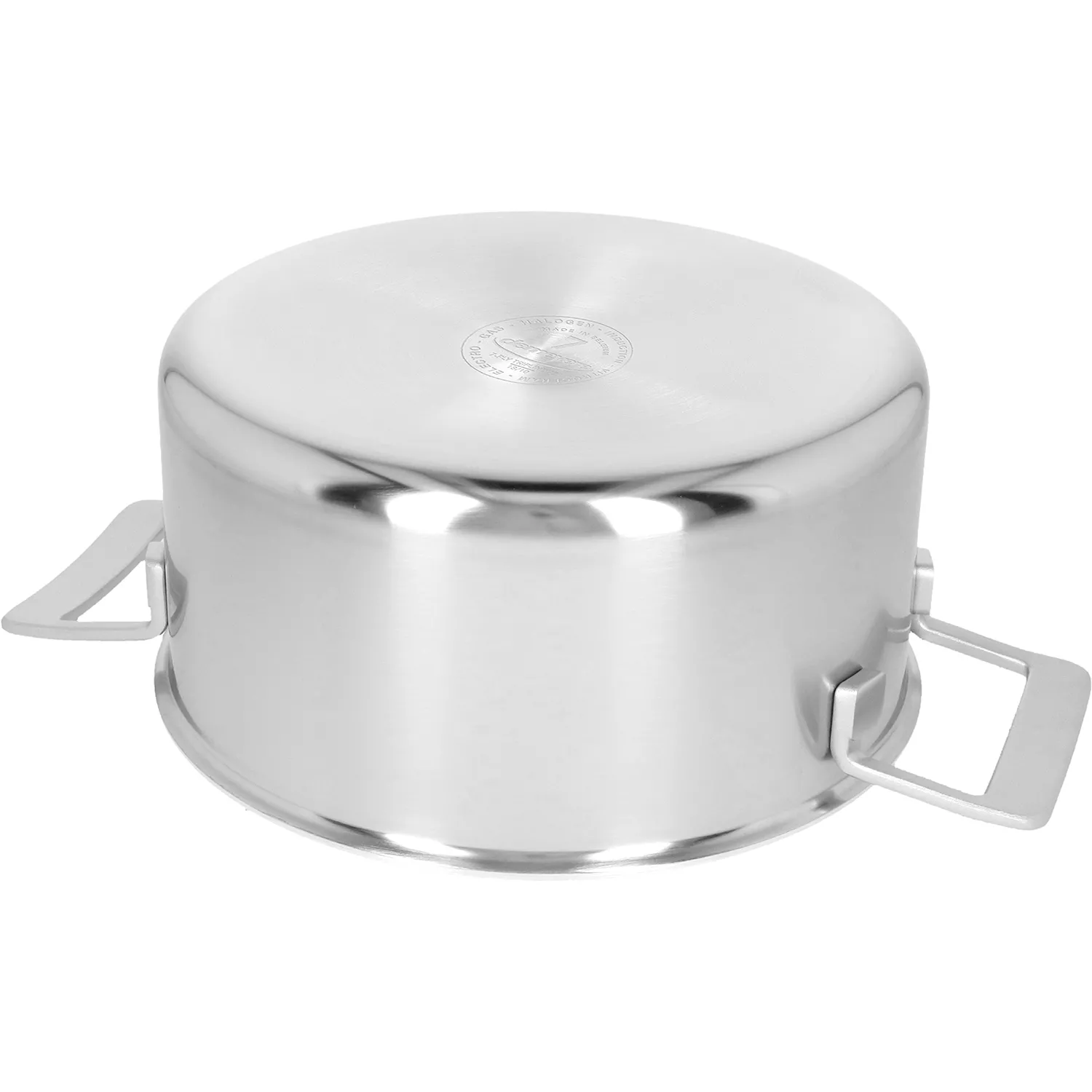 Demeyere Industry5 Stainless Steel Dutch Oven With Lid, 5.5 Qt.