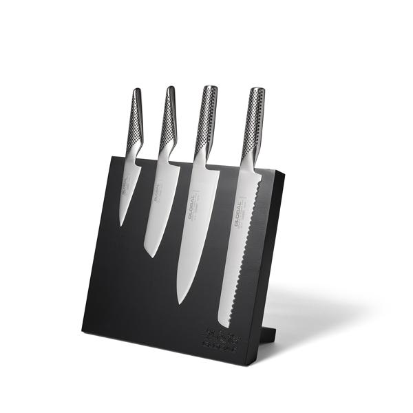 Global Classic 5-Piece Magnetic Easel Knife Block Set