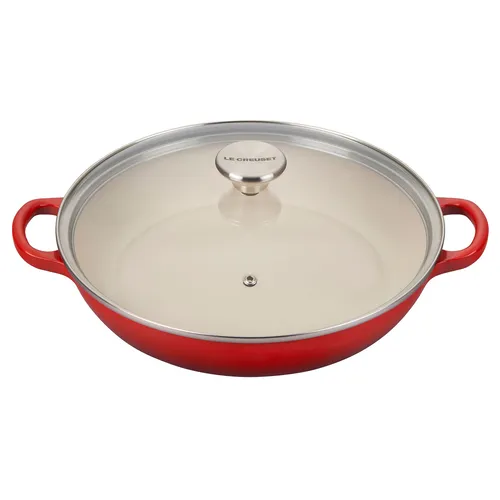 Le Creuset Signature Braiser with Glass Lid, 2.25 qt.