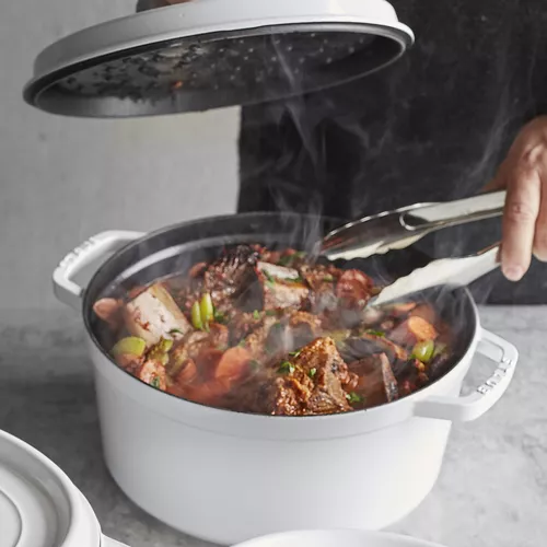 Port Braised Short Ribs with Mushrooms and Pearl Onions