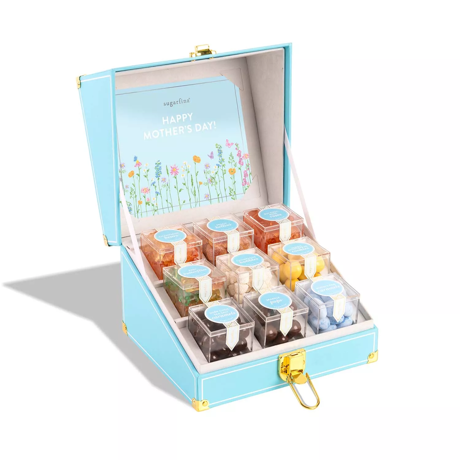 Sugarfina Garden Party Luxe Mini Trunk, Set of 9