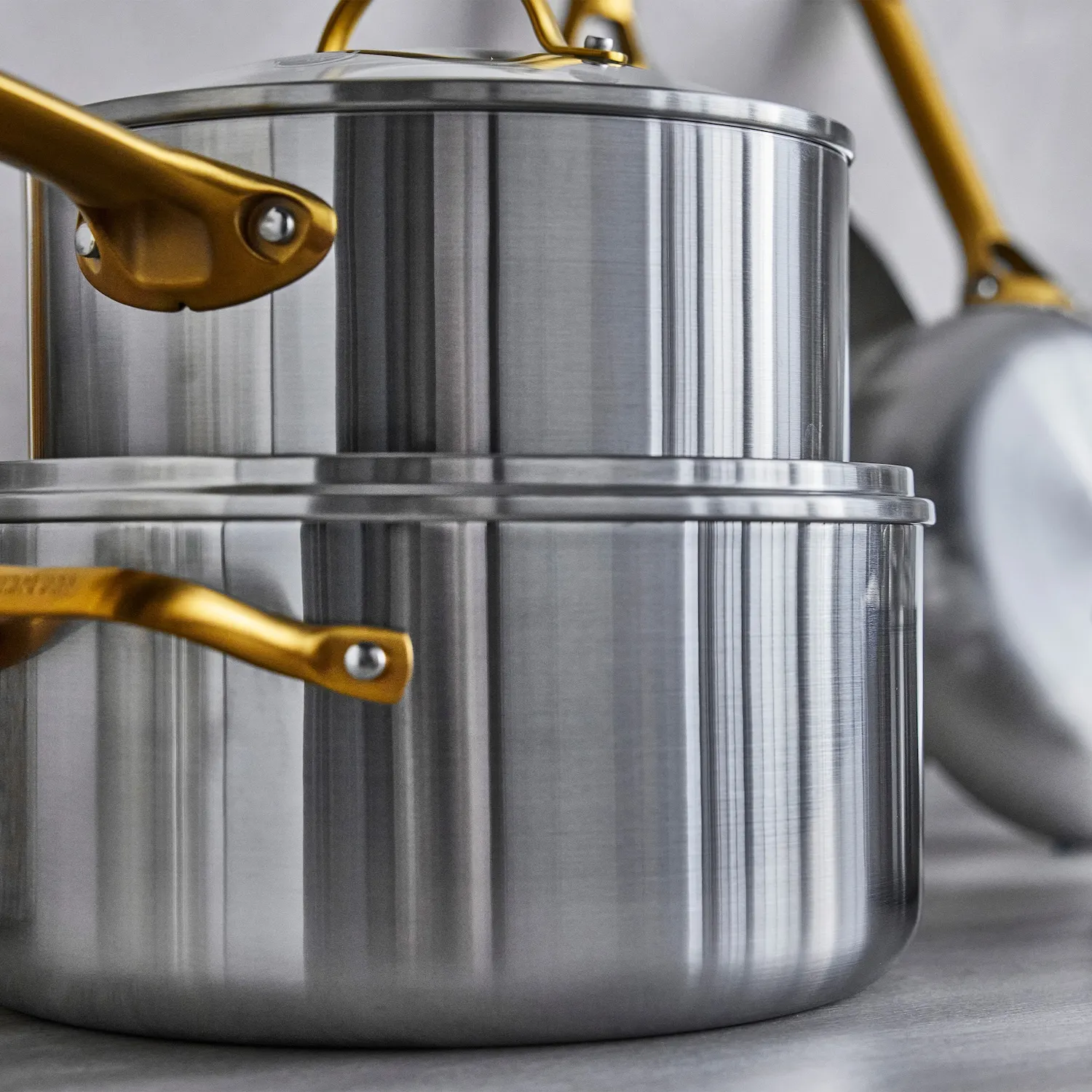 GreenPan Reserve Stainless Steel 10-Piece Cookware Set