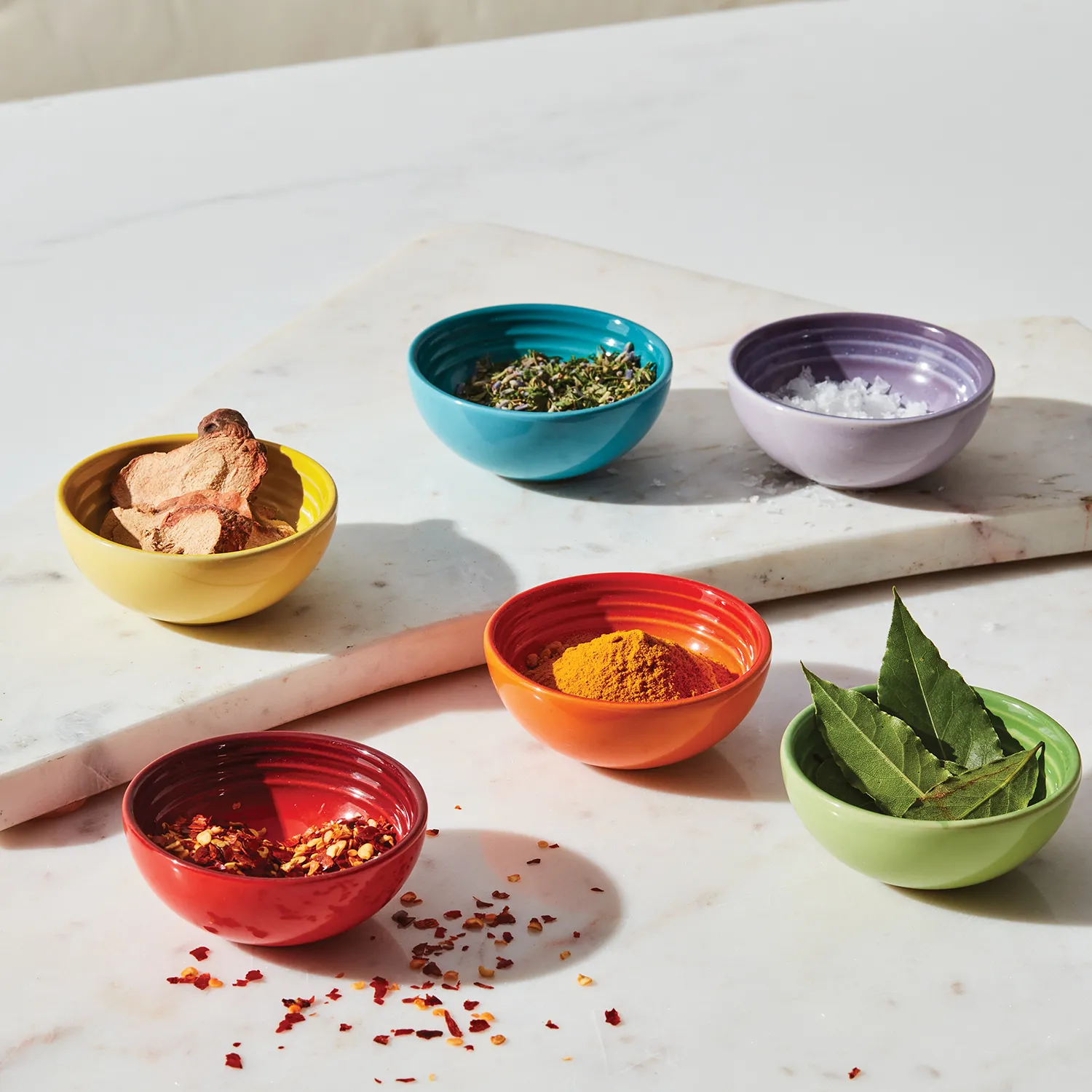 Le Creuset Pinch Bowls, Set of 6