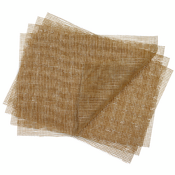 Chilewich Gold Woven Lattice Placemat