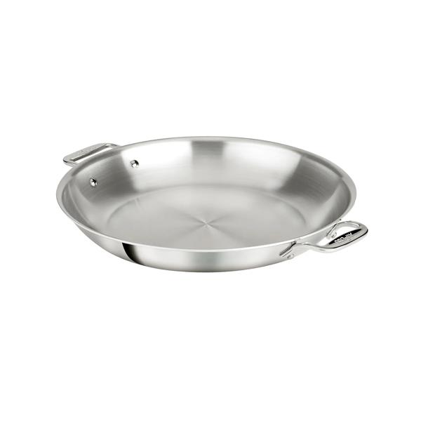 All-Clad D3 Stainless Steel Paella Pan, 14"