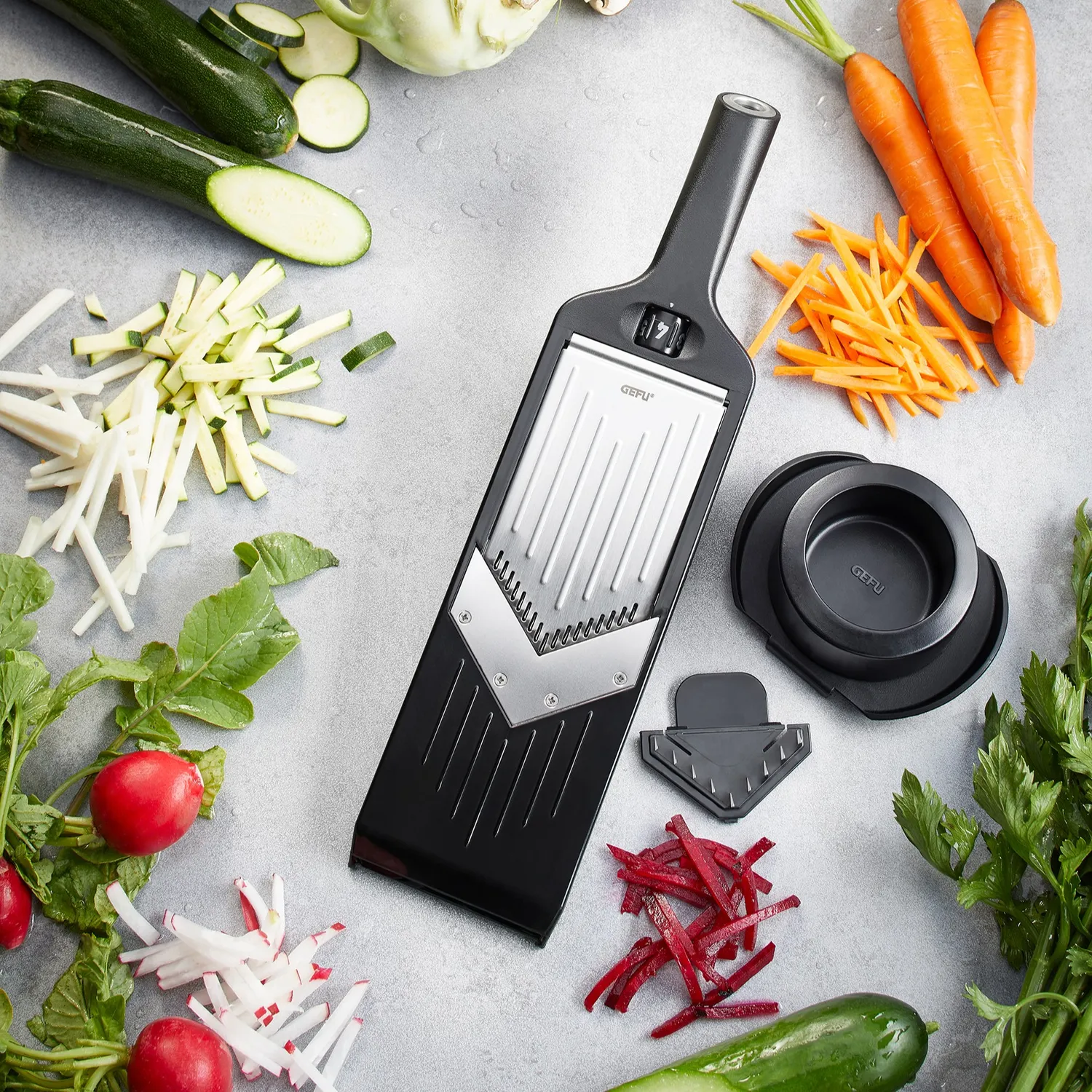 GEFU Violi Handheld V-Blade Slicer
