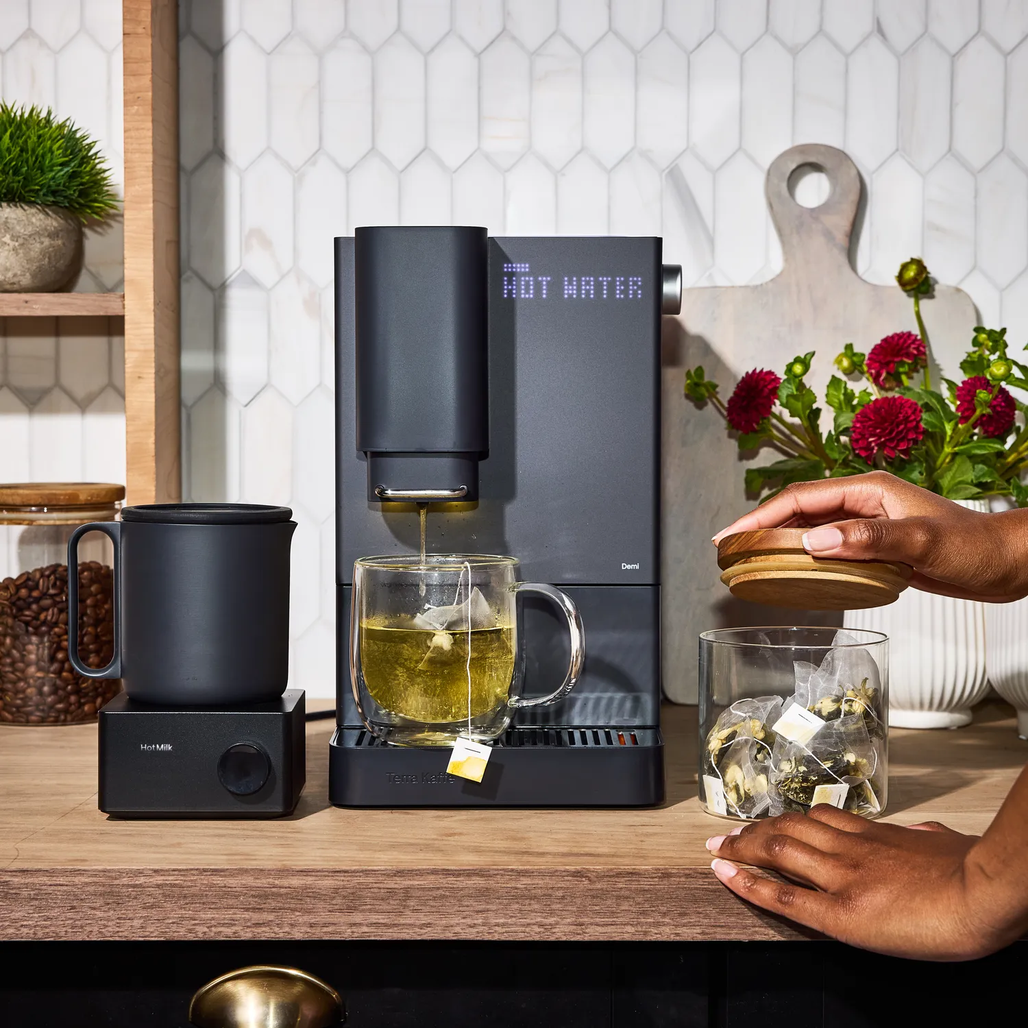 Terra Kaffe Demi Automatic Espresso Machine