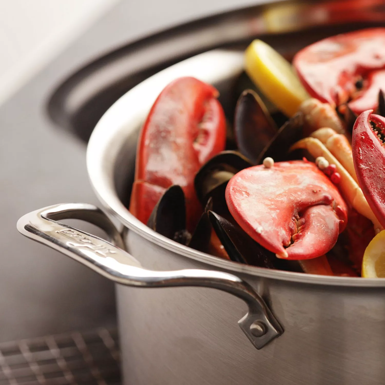 All-Clad D5 Brushed Stainless Steel 14-Piece Cookware Set
