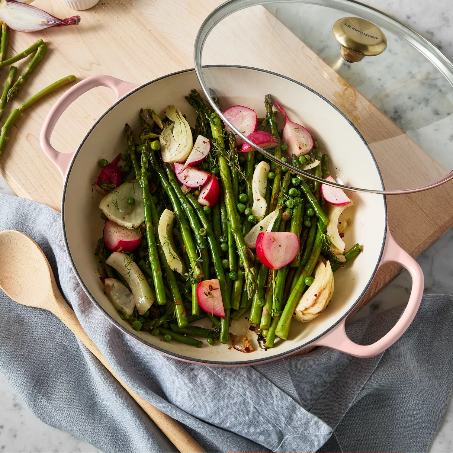 Le Creuset Buffet Casserole with Glass Lid, 3.5 qt.