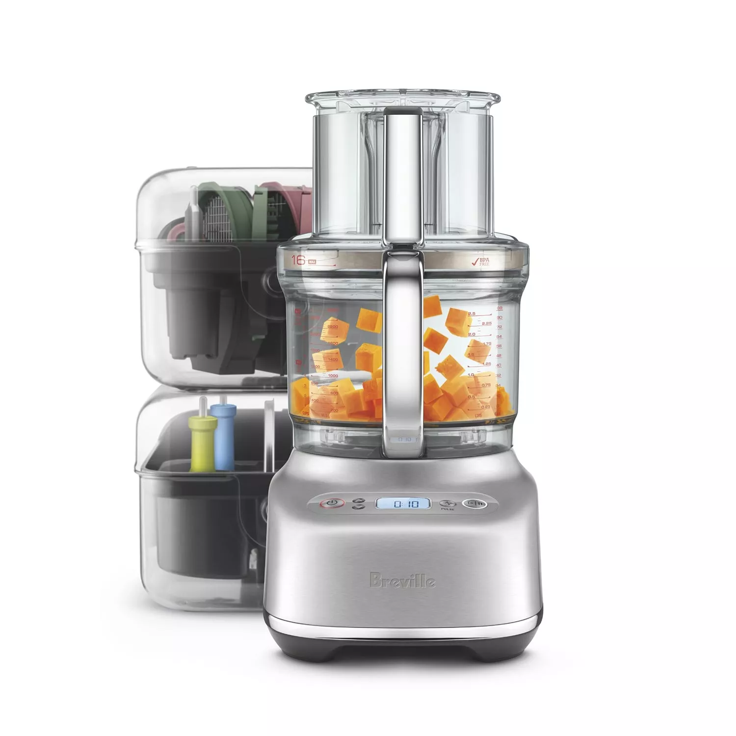 Breville the Fresh & Furious Brushed Stainless Steel Countertop Blender +  Reviews