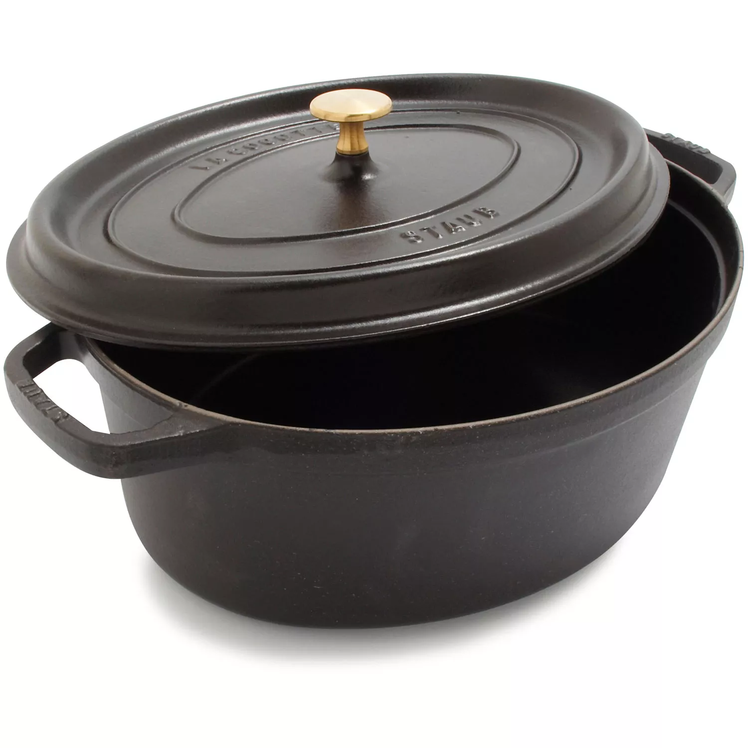 Oval Cocotte 7 Qt, Graphite – Tallulahs