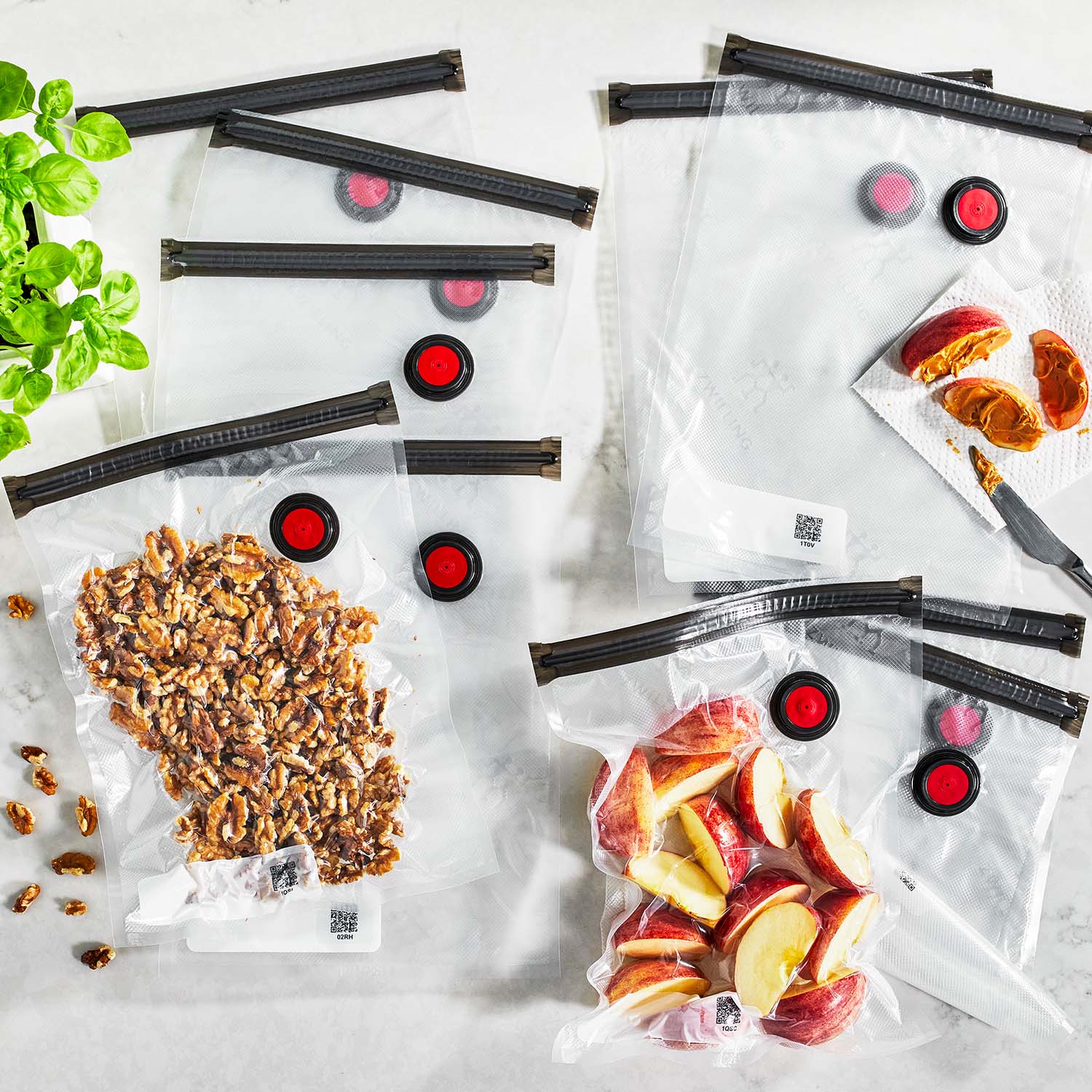 Zwilling Fresh & Save Vacuum Bag Assortment, Set of 10