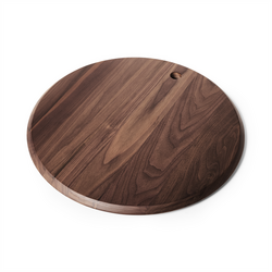 Sur La Table Black Walnut Round Cheese Board