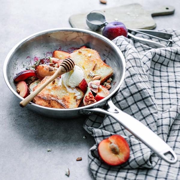 Cristel Castel’Pro 5-Ply Deep Skillets