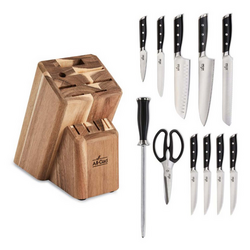 All-Clad 12-Piece Forged Knife Block Set AllClad knife set is awesome!