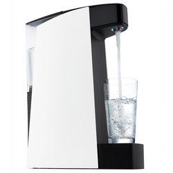 Carbon8 Sparkling Water Maker & Dispenser This carbonator is amazing as long as you put ice in the reservoir and wait for the water to get cold