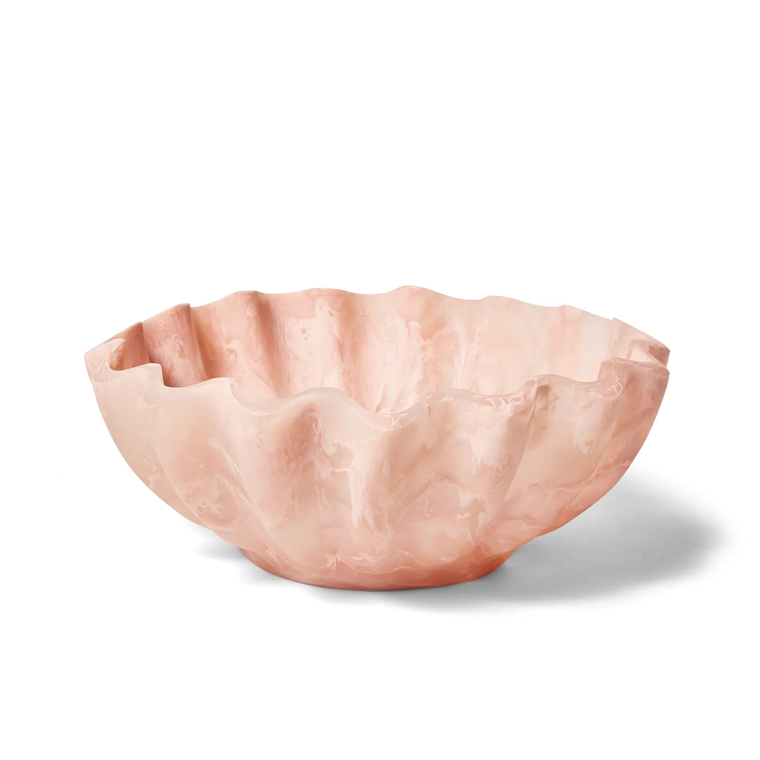 Sur La Table Pink Resin Serving Bowl