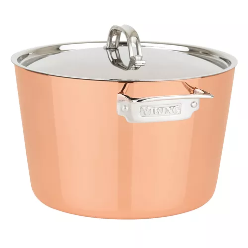 Viking 4-Ply Contemporary 9-Piece Copper Cookware Set