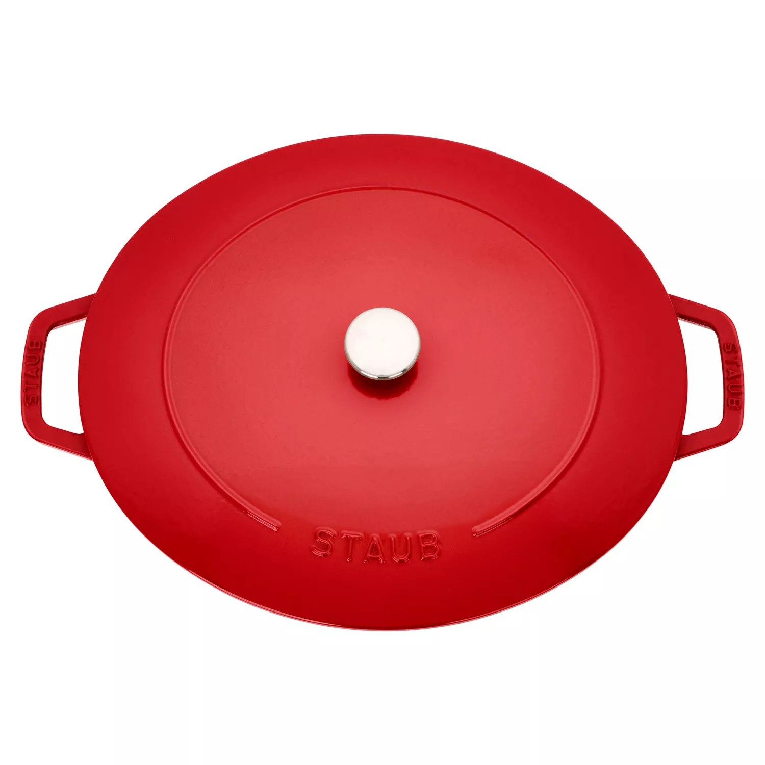 Staub Cast Iron Wide Oval Dutch Oven, 6.25 Qt. 