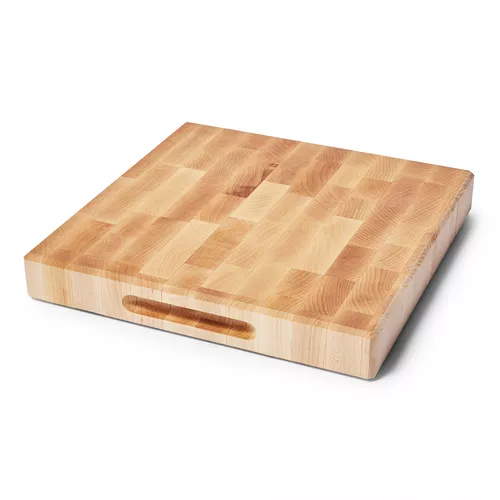 Sur La Table End Grain Maple Cutting Board, 14"x14"