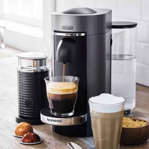 Nespresso VertuoPlus Deluxe by De&#8217;Longhi with Aeroccino 3 Frother