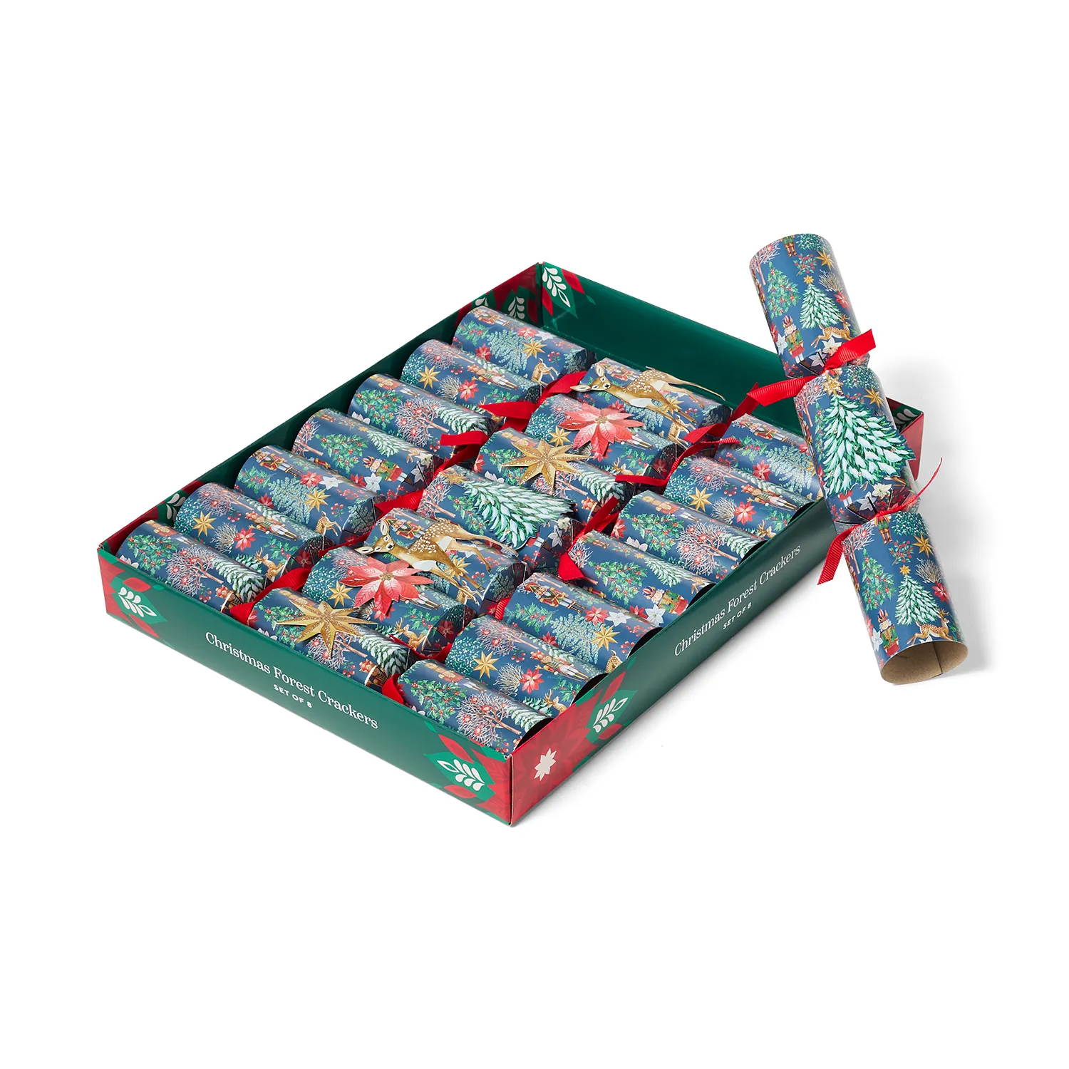 Sur La Table Winter Forest Crackers, Set of 8