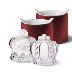 Zoku Crown Ice Molds, Set of 2 Ice Crowns